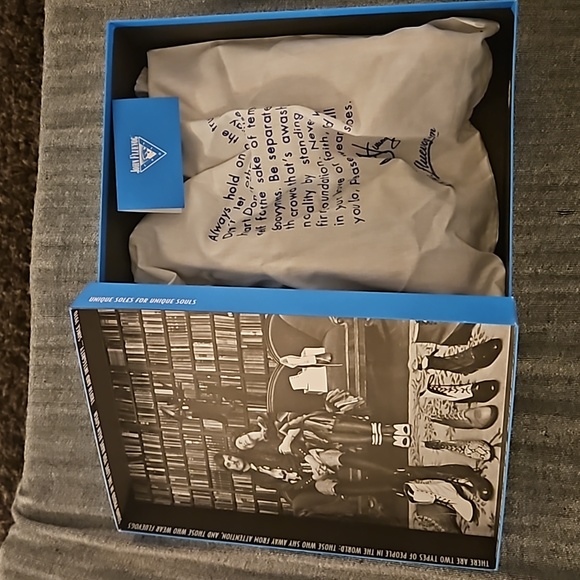 Vintage John Fluevog Grey/Pink Wingtip Men's 8 Women's 10 - Picture 10 of 10